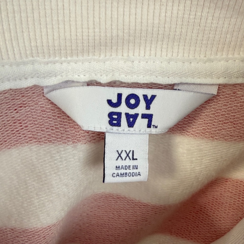 JoyLab Rugby Striped Pullover - Picture 3 of 6